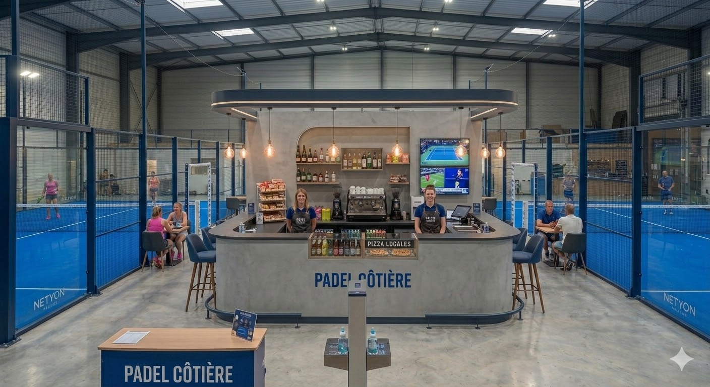 Espace Bar accueillant du club